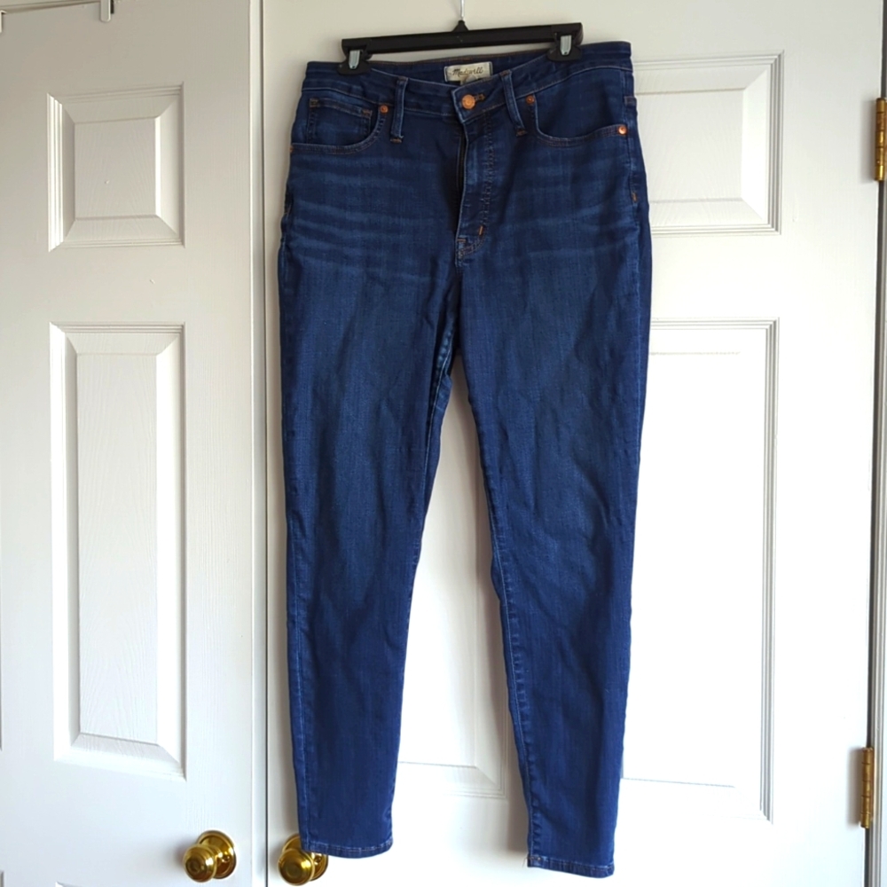 Madewell curvy tencel skinny jeans